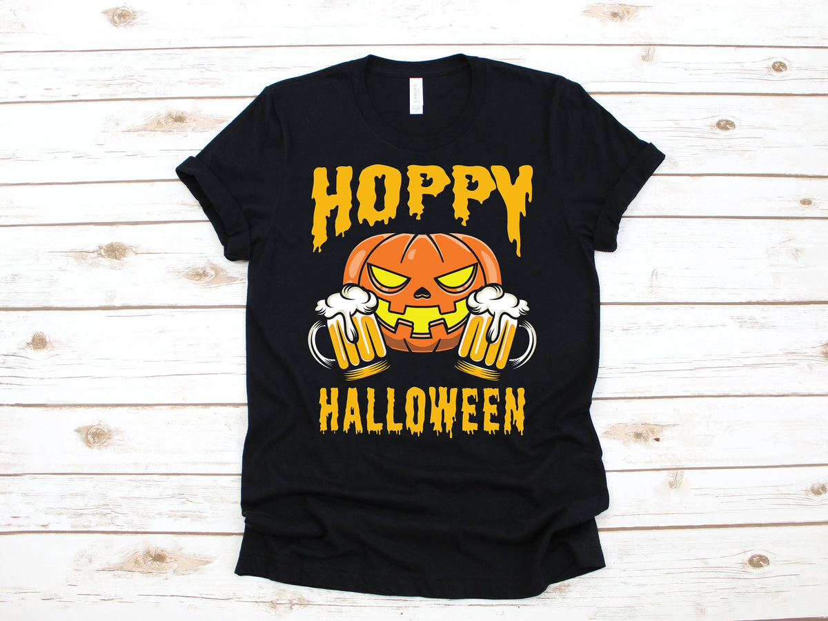 Hoppy Halloween TShirt Funny Beer Pumpkin Craft Beer Halloween Breweries Tank Top Hoodie Sweatshirt Long Sleeve Hoodie – Feel-Good Design · Trending Graphic Apparel
