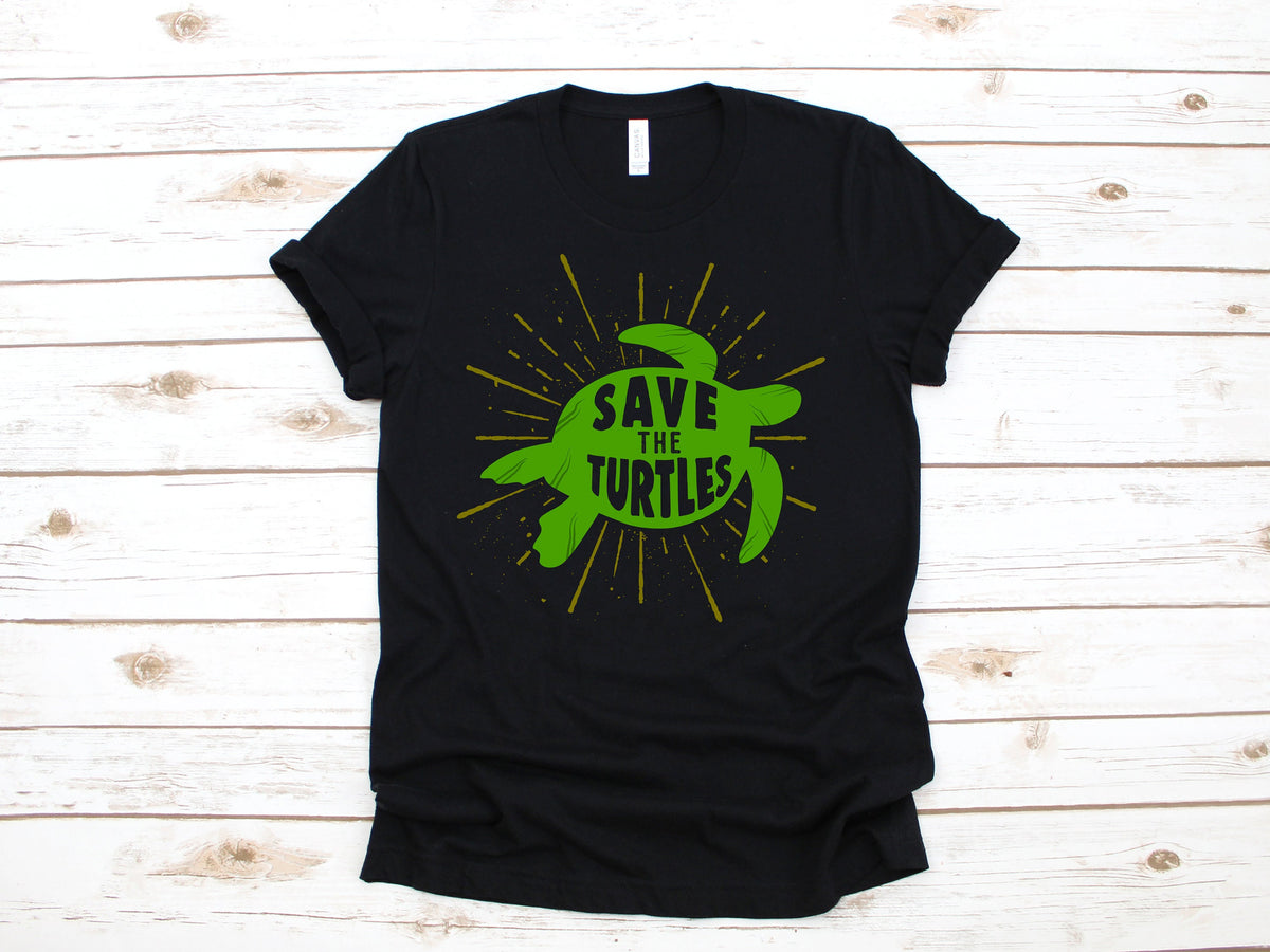 Save The Turtles TShirt Turtle Tee Kids Tee Toddler Tee Tank Top Hoodie Sweatshirt Long Sleeve Kids Hoodie Hoodie – Everyday Comfort · Great Gift For Fans