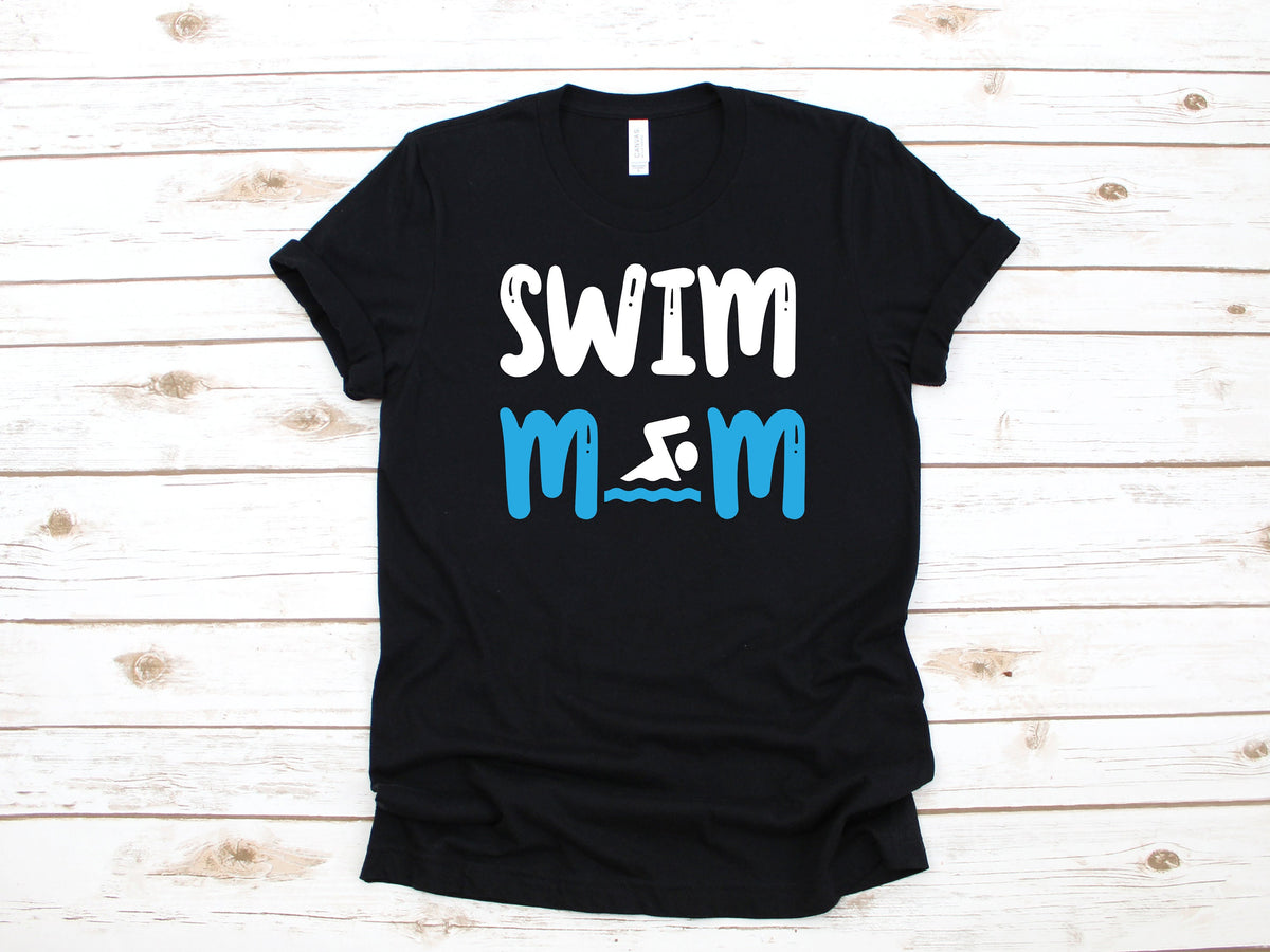 Swim Mom TShirt Swimming Moms Tank Top Hoodie Sweatshirt Long Sleeve Hoodie – Aesthetic Look · Perfect For Daily Wear