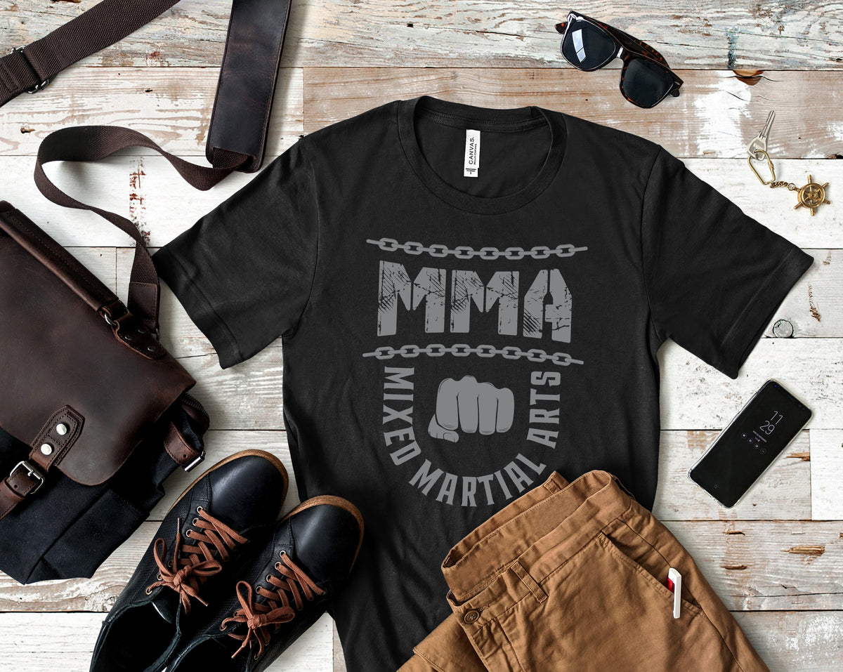 MMA TShirt Mixed Martial Arts MMA Tee Tank Top Hoodie Sweatshirt Long Sleeve Kids Tee Apparel Gift Hoodie – Soft Feel · Perfect For Daily Wear