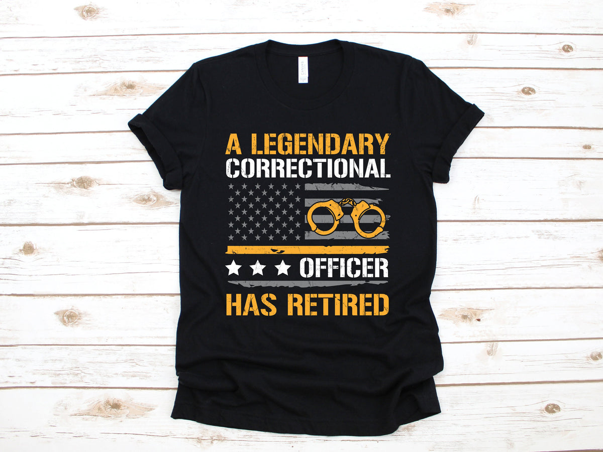Retired Correctional Officer TShirt Tank Top Hoodie Sweatshirt Long Sleeve Kids Tee Apparel Gift Hoodie – Aesthetic Look · Must-Have Style