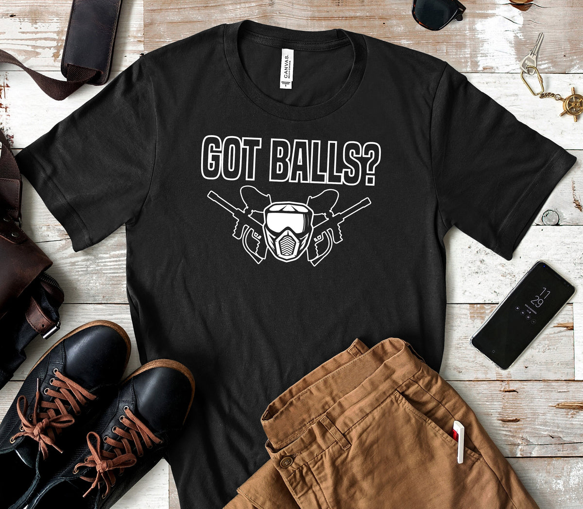 Funny Paintball Shirt Got Balls TShirt Paintballer Tank Top Hoodie Sweatshirt Long Sleeve Kids Tee Apparel Gift Hoodie – Feel-Good Design · Must-Have Style