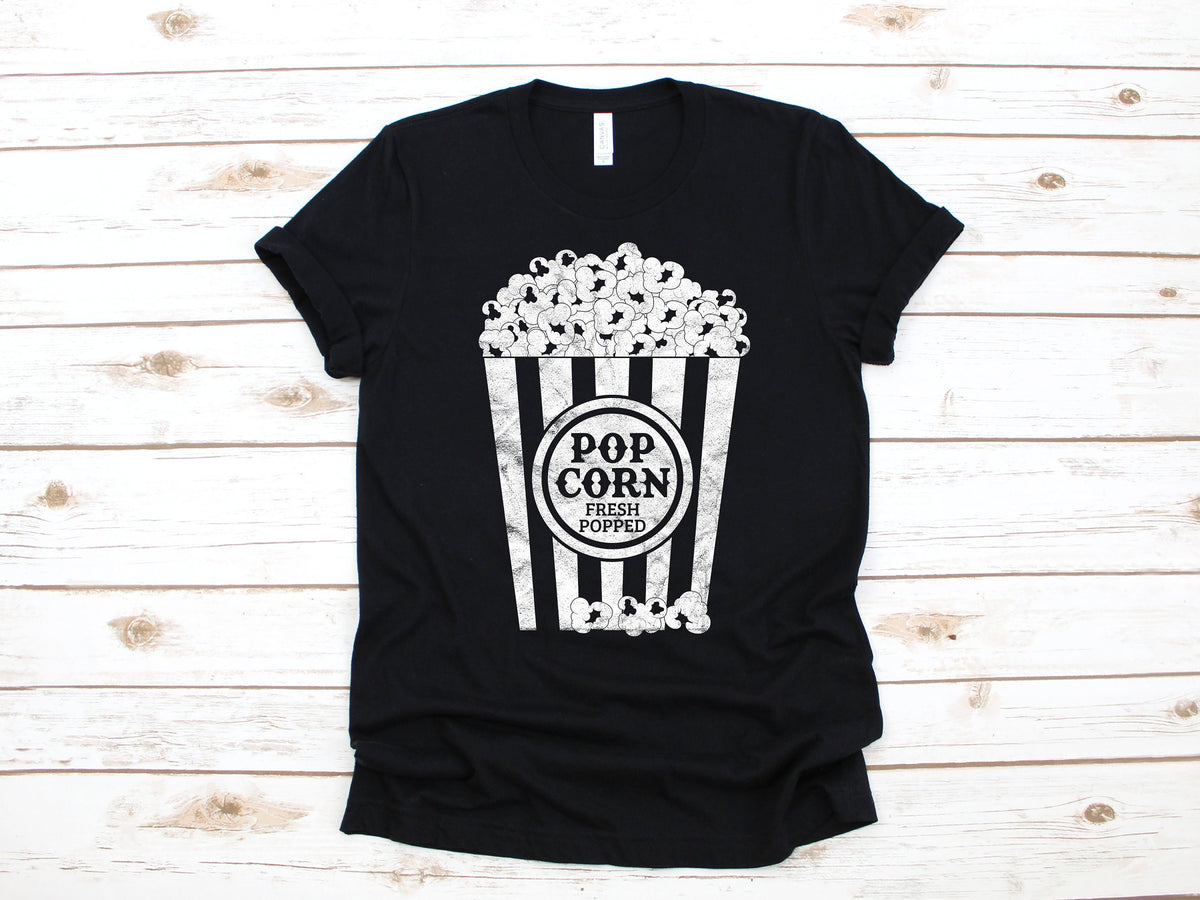 Popcorn TShirt Movie Theater Popcorn Lover Tank Top Hoodie Sweatshirt Long Sleeve Kids Tee Apparel Gift Hoodie – Fan Favorite · Great Gift For Fans