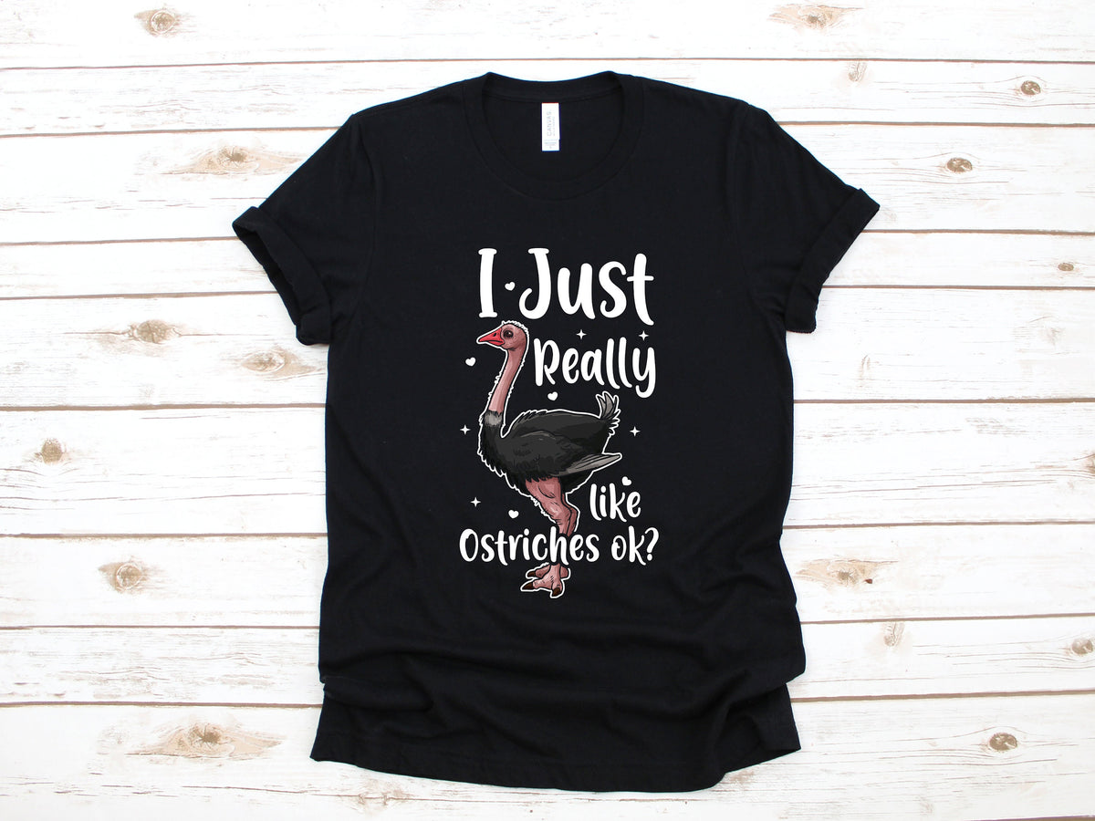 I Just Really Like Ostriches TShirt Cute Funny Ostrich Tank Top Hoodie Sweatshirt Long Sleeve Kids Tee Apparel Gift Hoodie – Feel-Good Design · Great Gift For Fans
