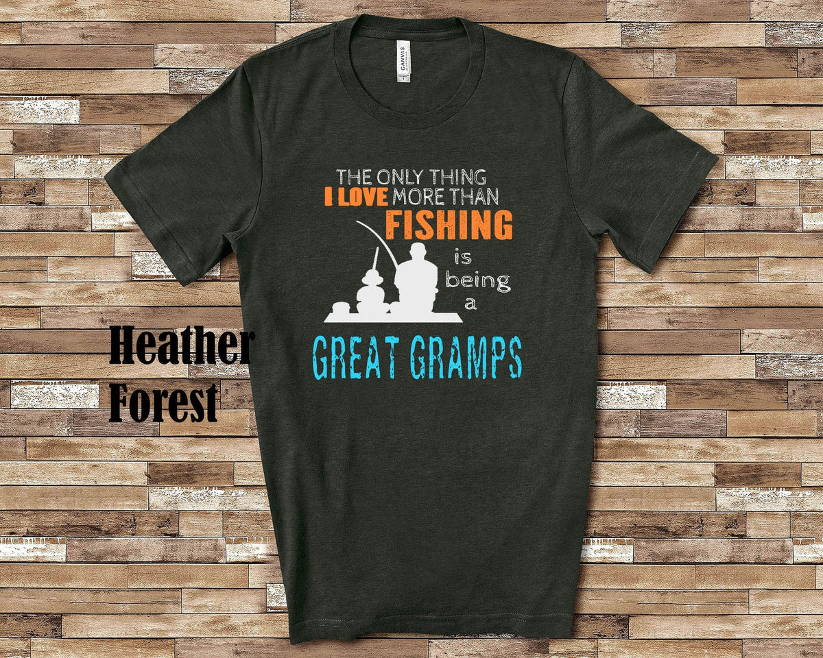 Love More Than Fishing Great Gramps Tshirt Long Sleeve Shirt Sweatshirt Tank Top Special Grandfather Father39s Day Christmas Birthday Gift Sweatshirt – Feel-Good Design · Great Gift For Fans
