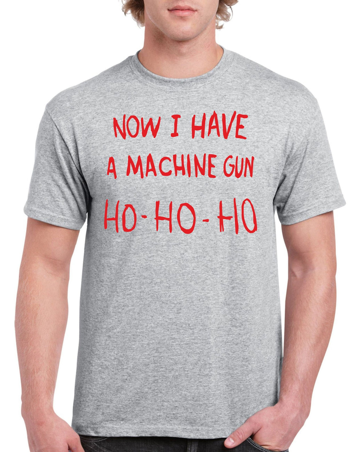 Bruce Willis inspired Xmas Cotton TShirt Now I Have A Machine Gun Christmas T Shirt Nakatomi Plaza Party Graphic Tee – Easygoing Wear · Great Gift For Fans