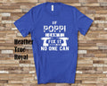 If Poppi Can39t Fix It Tshirt Long Sleeve Shirt Sweatshirt or Tank Top Special Grandfather Father39s Day Christmas Birthday Gift Sweatshirt – Aesthetic Look · Perfect For Daily Wear
