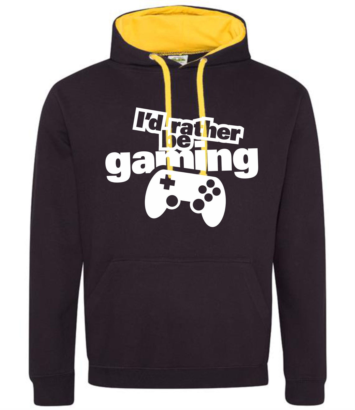 Gaming Hoodie Id Rather Be Gaming Retro Gaming Hooded Sweatshirt for Travel College Festival Gift for Gamers Friends Dad Hoodie – Everyday Comfort · Great Gift For Fans