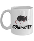 Funny Rat Coffee Mug Rat Owner Gift Rat Lover Birthday Present Rat Mom Rat Dad Congrats Congratulation Gift Graphic Tee – Cozy Vibes · Perfect For Daily Wear