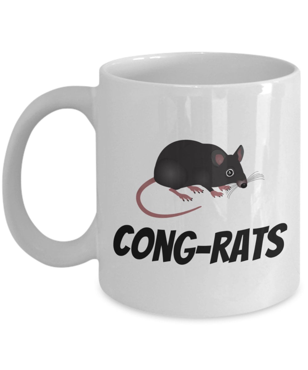 Funny Rat Coffee Mug Rat Owner Gift Rat Lover Birthday Present Rat Mom Rat Dad Congrats Congratulation Gift Graphic Tee – Cozy Vibes · Perfect For Daily Wear