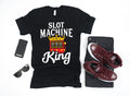 Slot Machine King TShirt Slots Dad Tank Top Hoodie Sweatshirt Long Sleeve Kids Tee Apparel Gift Hoodie – Bold Style · Perfect For Daily Wear