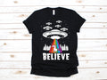 Funny Alien Unicorn TShirt Rainbow UFOTank Top Hoodie Sweatshirt Long Sleeve Kids Tee Apparel Gift Hoodie – Fan Favorite · High-Quality Print