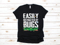 Distracted By Bugs TShirt Cute Insects Bug Tee Toddler Tee Tank Top Hoodie Sweatshirt Long Sleeve Kids Tee Apparel Gift Hoodie – Aesthetic Look · Top Pick For Any Outfit