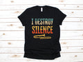 Funny Trombone TShirt I Destroy Silence Band Tank Top Hoodie Sweatshirt Long Sleeve Kids Tee Apparel Gift Hoodie – Soft Feel · Top Pick For Any Outfit