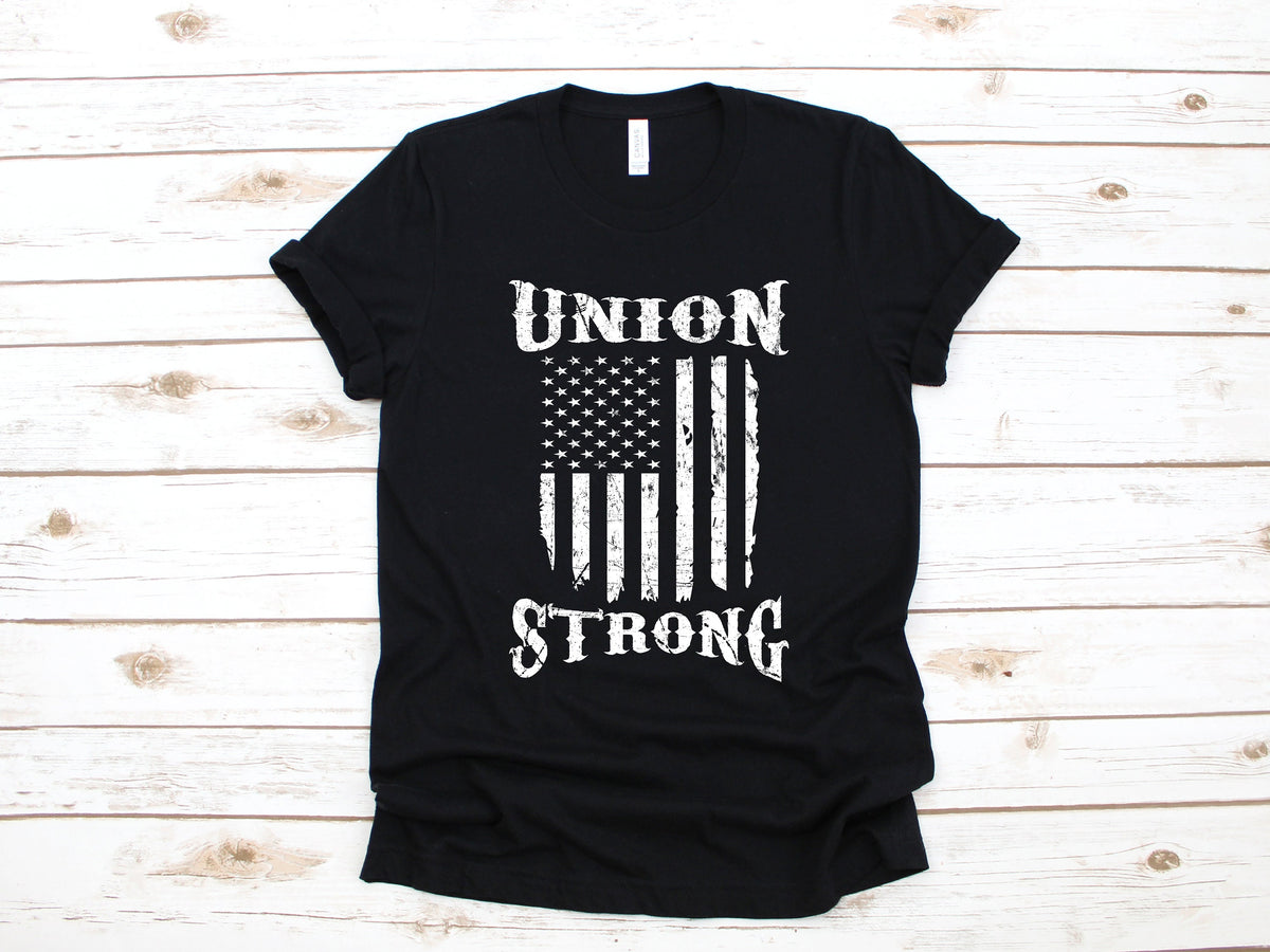 Union Strong TShirt Union Worker Tank Top Union USA Flag America Hoodie Sweatshirt Long Sleeve Kids Tee Apparel Gift Hoodie – Bold Style · Must-Have Style