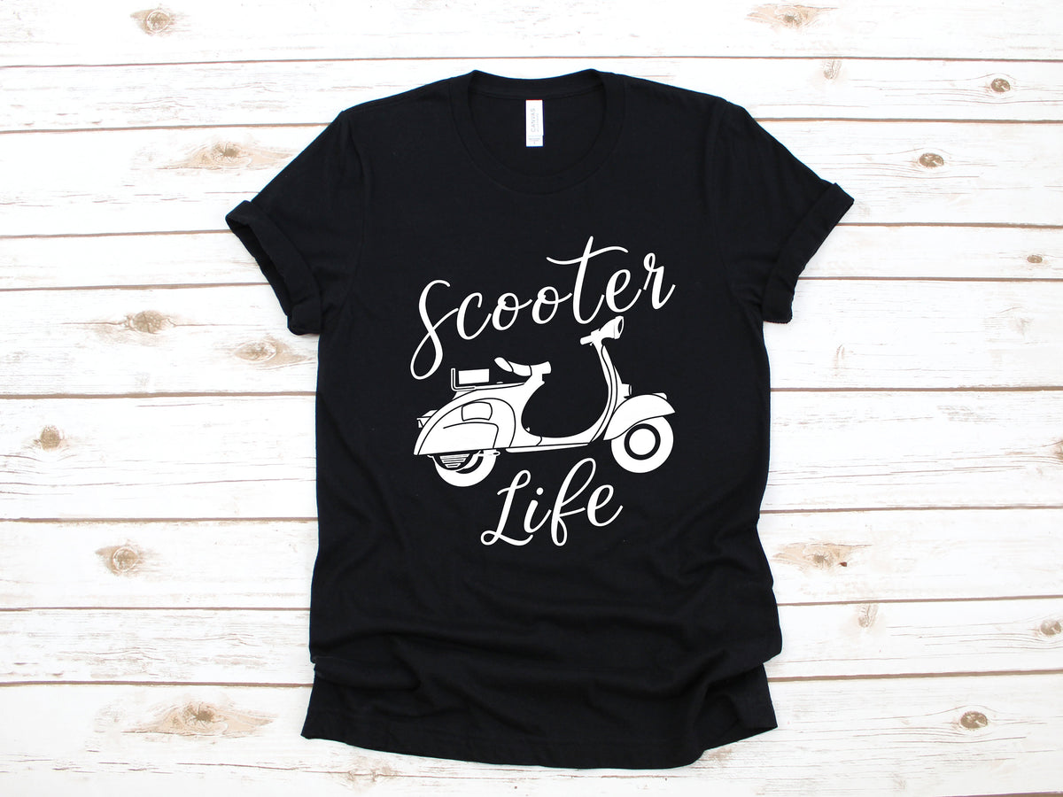 Scooter Life TShirt Funny Scooter Tank Top Hoodie Sweatshirt Long Sleeve Kids Tee Apparel Gift Hoodie – Everyday Comfort · Must-Have Style