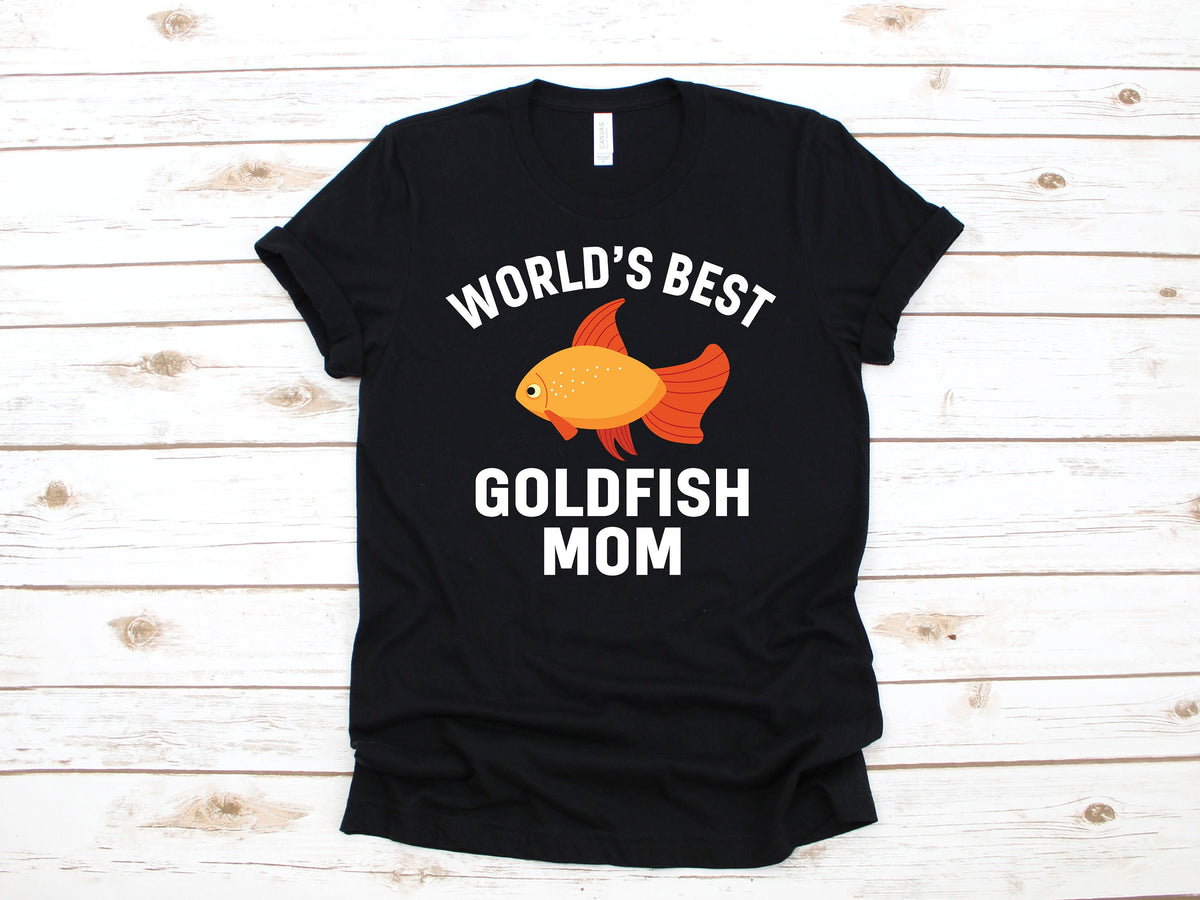 Best Goldfish Mom TShirt Pet Gold Fish Tee Toddler Tee Tank Top Hoodie Sweatshirt Long Sleeve Kids Tee Apparel Gift Hoodie – Cozy Vibes · Great Gift For Fans