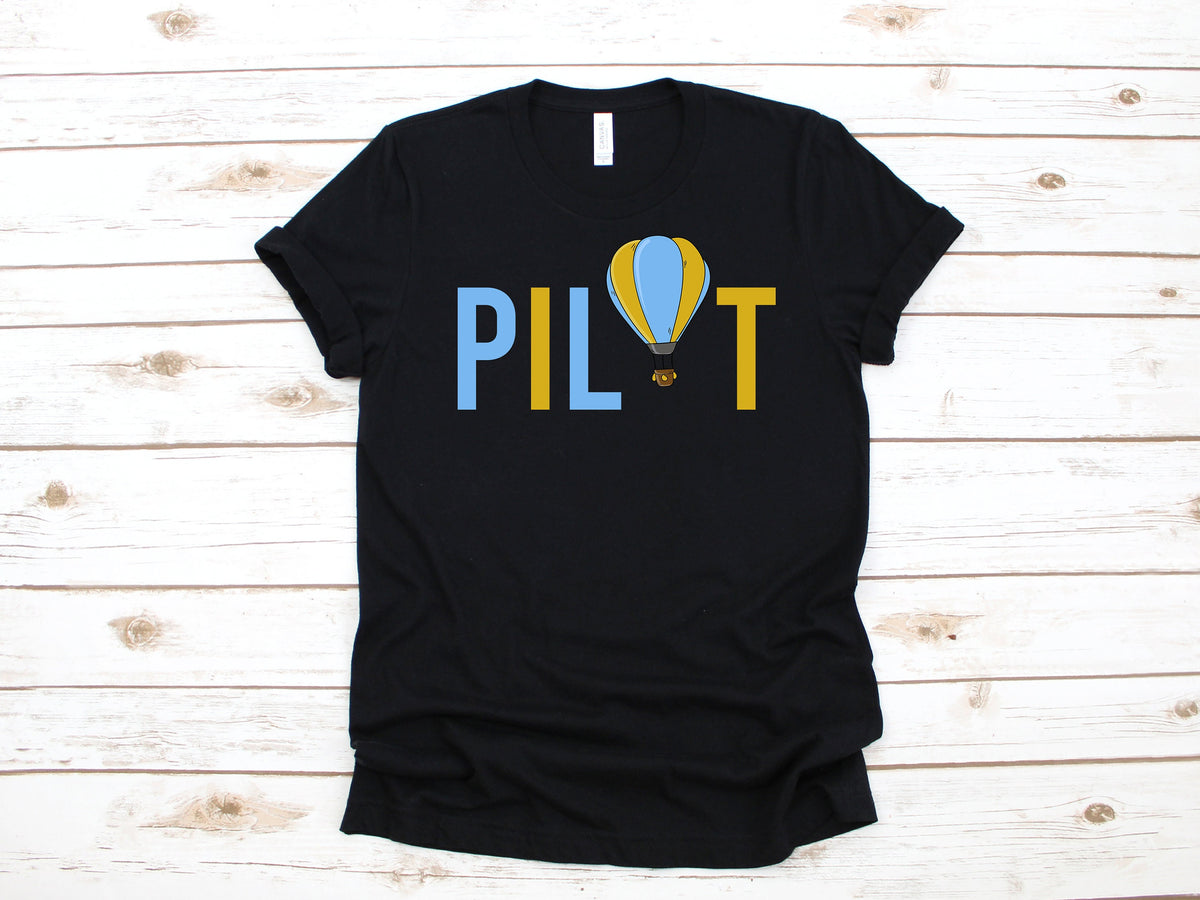 Hot Air Balloon Pilot TShirt Tank Top Hoodie Sweatshirt Long Sleeve Kids Tee Apparel Gift Hoodie – Warm & Stylish · Trending Graphic Apparel
