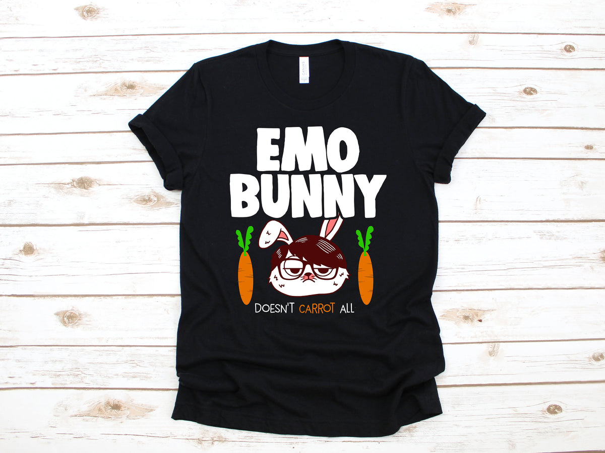 Emo Bunny TShirt Funny Emo Tee Tank Top Hoodie Sweatshirt Long Sleeve Kids Tee Apparel Gift Hoodie – Everyday Comfort · Trending Graphic Apparel