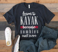 Zombie Kayak TShirt Funny Kayaking Tee Tank Top Hoodie Sweatshirt Long Sleeve Kids Tee Apparel Gift Hoodie – Easygoing Wear · High-Quality Print