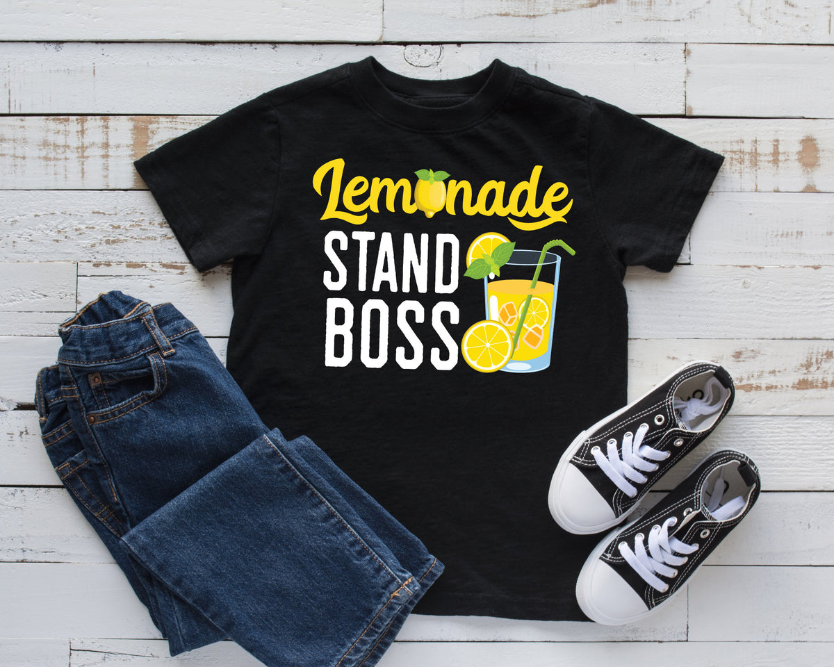 Lemonade Stand Boss TShirt Tank Top Hoodie Sweatshirt Long Sleeve Kids Tee Apparel Gift Hoodie – Aesthetic Look · High-Quality Print