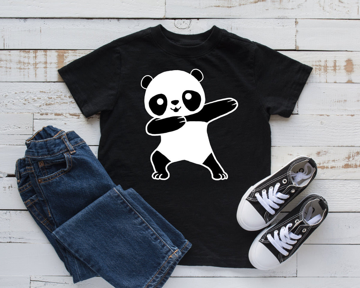 Dabbing Panda TShirt Cute Panda Kids Tee Toddler Shirt Tank Top Hoodie Sweatshirt Long Sleeve Zoo Kids Tee Apparel Gift Hoodie – Fan Favorite · Must-Have Style