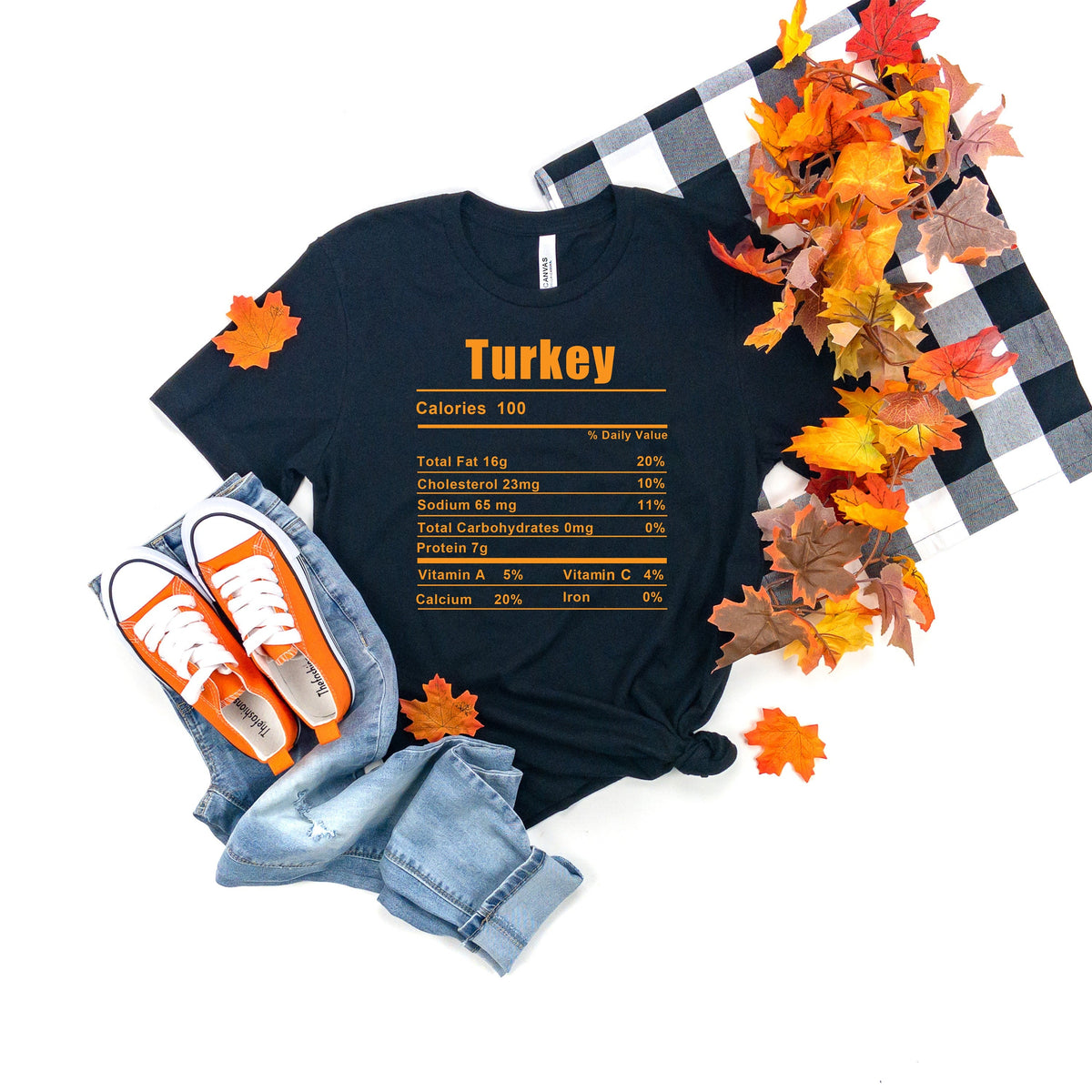 Nutrition Thanksgiving Food ShirtsFunny Thanksgiving ShirtsThanksgiving Turkey ShirtsThanksgiving Food ShirtHoliday Family Group Shirts Graphic Tee – Premium Graphic · Must-Have Style