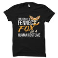 Fennec Fox Shirt Autumn Tshirt Fall Shirt Fox Shirt Women Fennec Fox Gifts Animal Lover Gift Fox Gift OS4392 Graphic Tee – Warm & Stylish · High-Quality Print
