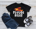 Future Pilot TShirt Cute Pilot Kids Hoodie Toddler Tee Airplane Tank Top Hoodie Sweatshirt Long Sleeve Kids Tee Apparel Gift Hoodie – Everyday Comfort · High-Quality Print