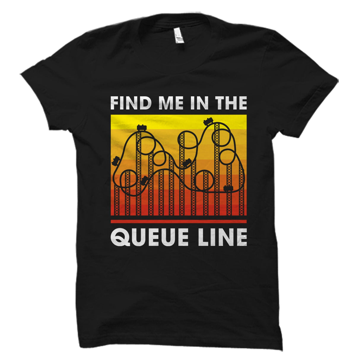 Amusement Park Shirt Roller Coaster Shirt Gift For Her Roller Coaster Tee Amusement Park Gift OS4203 Graphic Tee – Premium Graphic · High-Quality Print