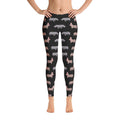 Funny Hippo Leggings Hippo Lover Hippo Gift Cute Hippo Leggings Hippo Pants Animal Hippo Leggings Hippo Leggings V1 Graphic Tee – Warm & Stylish · Perfect For Daily Wear