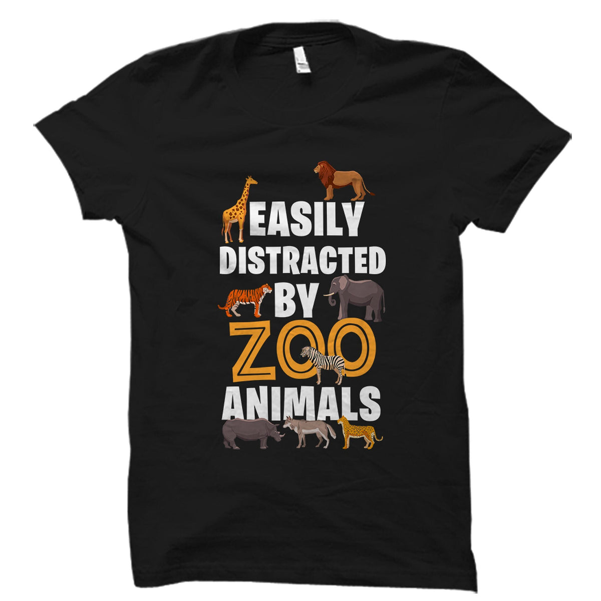 Animal Shirt Zoo Shirt Vacation Shirt Zoo Animal Shirt Zoo Trip Shirt Giraffe Shirt Zebra Shirt Zoo Gift OS4763 Graphic Tee – Premium Graphic · Top Pick For Any Outfit