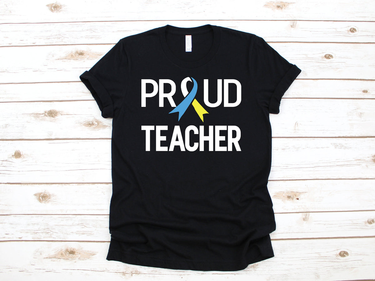 Proud Teacher Down Syndrome TShirt Tank Top Hoodie Sweatshirt Long Sleeve Kids Tee Apparel Gift Hoodie – Soft Feel · Must-Have Style