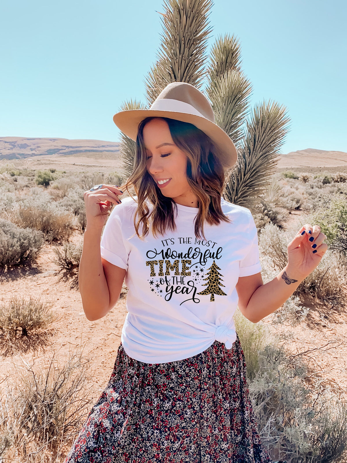 Christmas ShirtIt is the Most Wonderful Time Of The YearMerry ChristmasMatching Family Family Matching ShirtLeopard Graphic Tee – Bold Style · Top Pick For Any Outfit