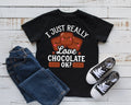 I Really Love Chocolate TShirt Funny Chocolate Lover Kids Hoodie Toddler Tee Tank Top Hoodie Sweatshirt Long Sleeve Kids Tee Hoodie – Everyday Comfort · High-Quality Print