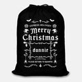 Goth Christmas Sack Gothic Black Santa Sack Christmas Stocking Sack For A Goth Krampus Christmas Bag Tote Bag – Cozy Vibes · Must-Have Style
