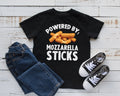 Powered By Mozzarella Sticks TShirt Cheese Kids Tee Tank Top Hoodie Sweatshirt Long Sleeve Kids Tee Apparel Gift Hoodie – Fan Favorite · Top Pick For Any Outfit