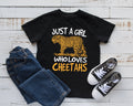 Girl Who Loves Cheetahs TShirt Cute Cheetahs Kids Tee Zoo Tank Top Hoodie Sweatshirt Long Sleeve Kids Tee Apparel Gift Hoodie – Bold Style · Great Gift For Fans