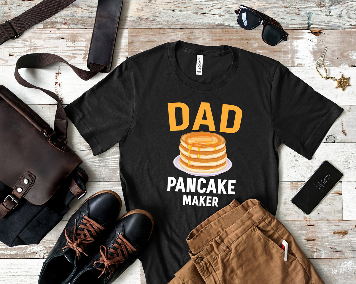 Dad Pancake Maker TShirt Breakfast Dad Tank Top Hoodie Sweatshirt Long Sleeve Hoodie – Aesthetic Look · Trending Graphic Apparel