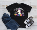 Tough Girls Tonsils TShirt Funny Tonsils Unicorn Tonsillitis Kids TeeTank Top Hoodie Sweatshirt Long Sleeve Kids Tee Apparel Gift Hoodie – Soft Feel · Trending Graphic Apparel