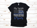 My Favorite Police Officer Calls Me Mom TShirt Cute Police Mom Tee Tank Top Hoodie Sweatshirt Long Sleeve Kids Tee Apparel Gift Hoodie – Premium Graphic · Must-Have Style
