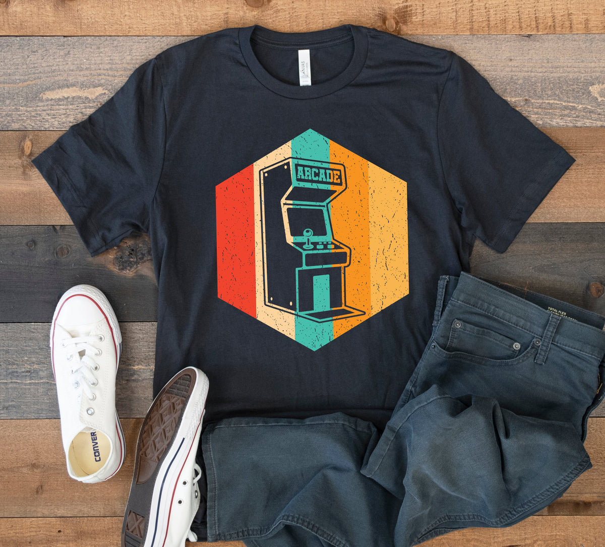 Retro Arcade TShirt Arcade Gamer Tee Gaming Kids Hoodie Tank Top Hoodie Sweatshirt Long Sleeve Kids Tee Apparel Gift Hoodie – Bold Style · High-Quality Print