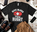 Funny Rugby TShirt Rugby Blood Tank Top Hoodie Sweatshirt Long Sleeve Kids Tee Apparel Gift Hoodie – Bold Style · High-Quality Print