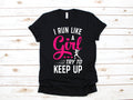 Run Like A Girl TShirt Girl Runner Jogging Tee Marathon Tank Top Hoodie Sweatshirt Long Sleeve Kids Tee Apparel Gift Hoodie – Premium Graphic · Top Pick For Any Outfit