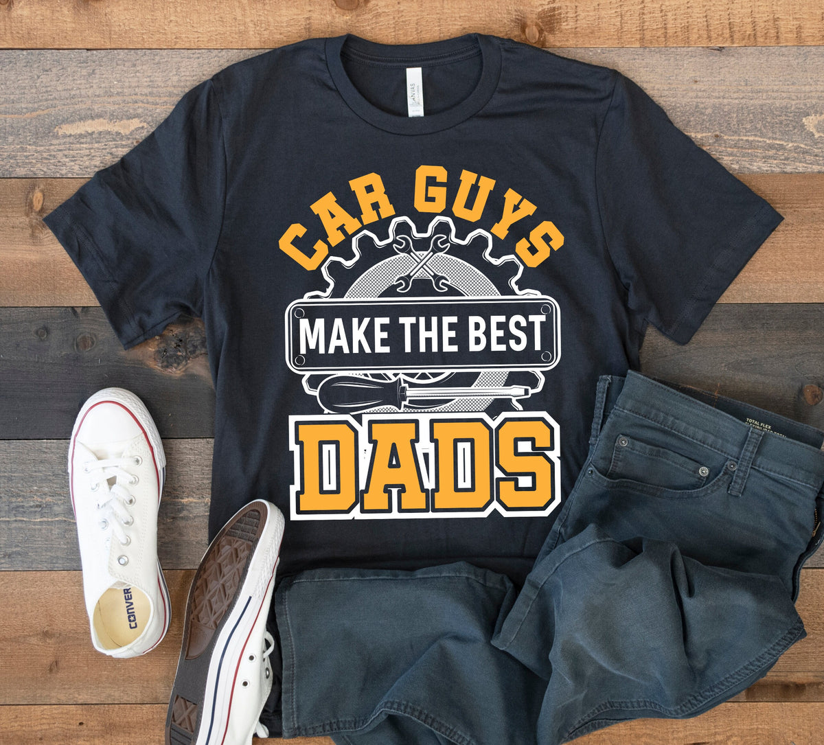 Car Guys Make The Best Dads TShirt Mechanic Dad Tee Fathers Day Tank Top Hoodie Sweatshirt Long Sleeve Hoodie – Fan Favorite · High-Quality Print