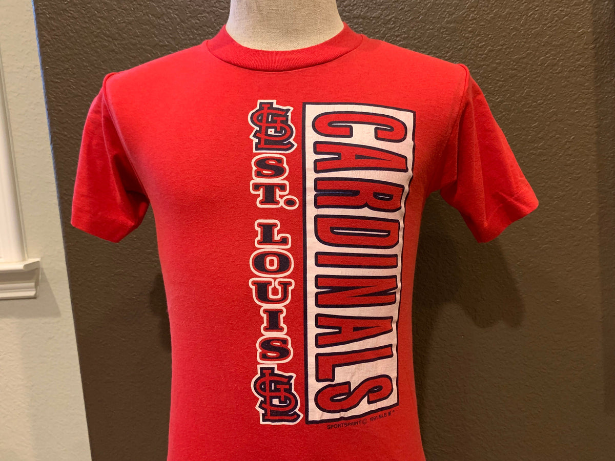 Vintage 9039s St Louis Cardinals Baseball MLB Red T Shirt Size S Graphic Tee – Easygoing Wear · Trending Graphic Apparel