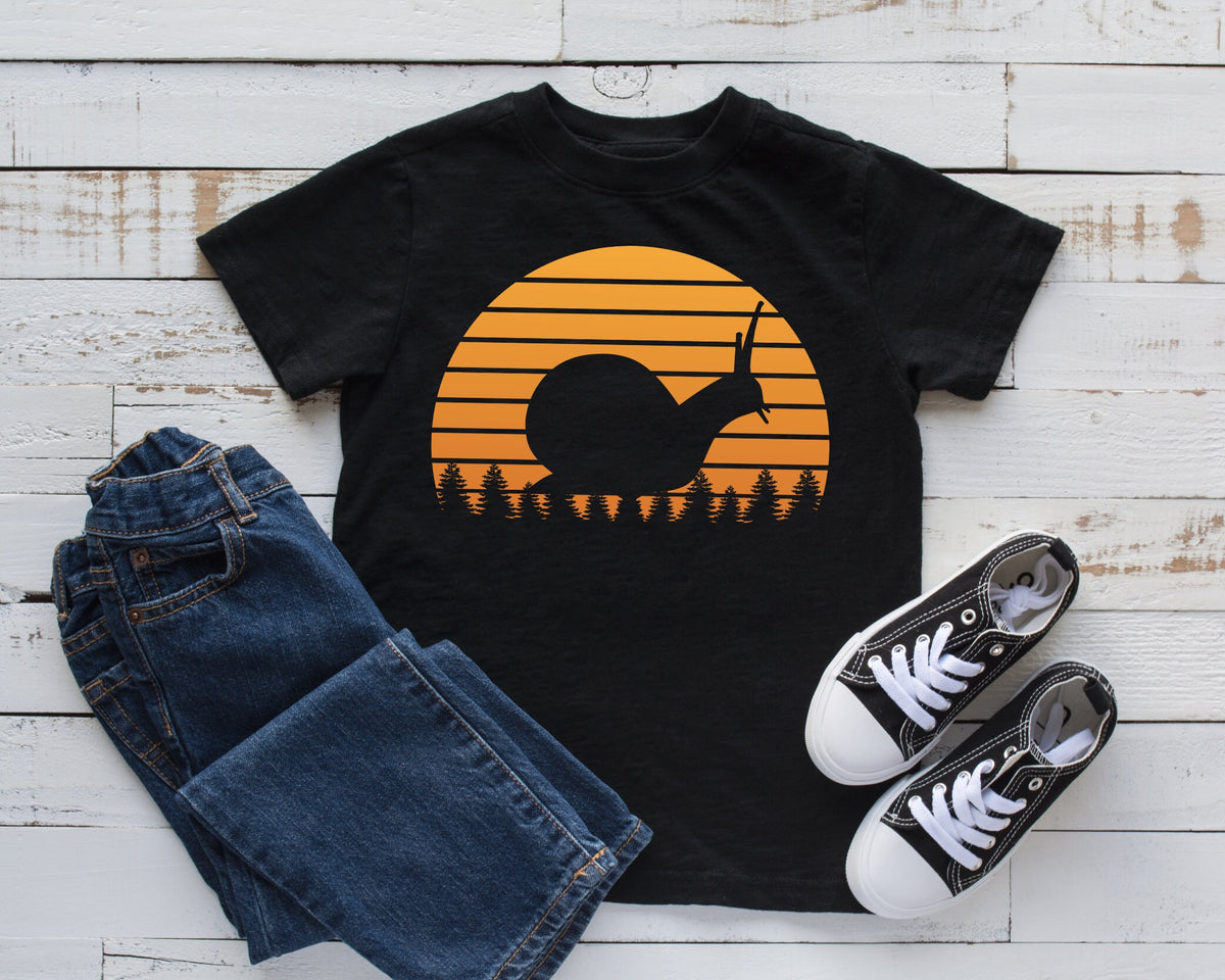 Snail TShirt Retro Snail Tee Kids Hoodie Tank Top Hoodie Sweatshirt Long Sleeve Kids Tee Apparel Gift Hoodie – Fan Favorite · Must-Have Style