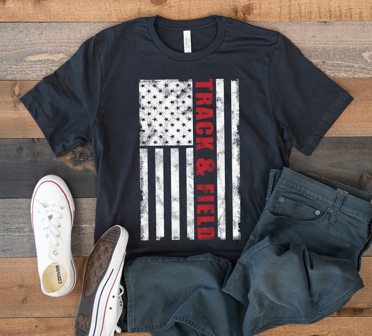Track Field USA Flag TShirt American Track and Field Tee Tank Top Hoodie Sweatshirt Long Sleeve Kids Tee Apparel Gift Hoodie – Aesthetic Look · Trending Graphic Apparel