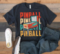 Retro Pinball TShirt Pinball Arcade Tank Top Old School Nostalgic Hoodie Sweatshirt Long Sleeve Hoodie – Aesthetic Look · High-Quality Print