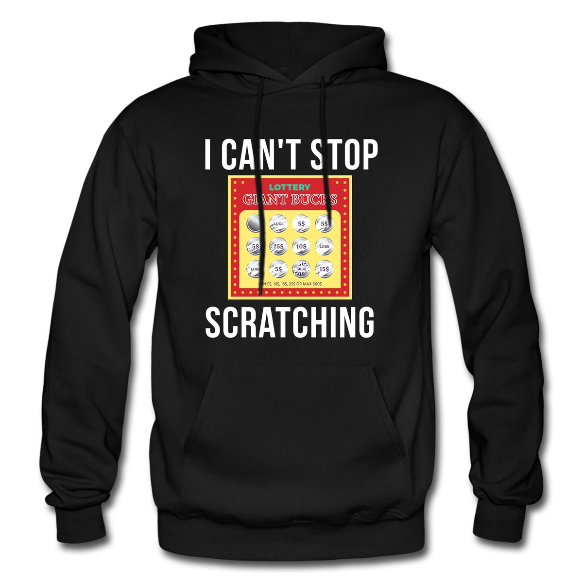 Scratch Ticket Hoodie Scratch Ticket Clothing Gambler Sweatshirt Gambler Clothing Scratch Ticket Sweater Gambler Pullover OH700 Hoodie – Everyday Comfort · High-Quality Print
